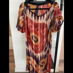 Dries Van Notten summer dress - Ikat print
